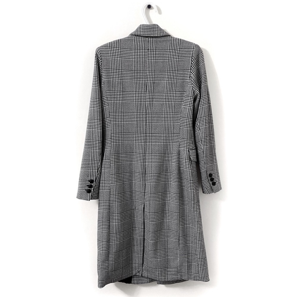 Dynamite long plaid coat - Picture 7 of 9